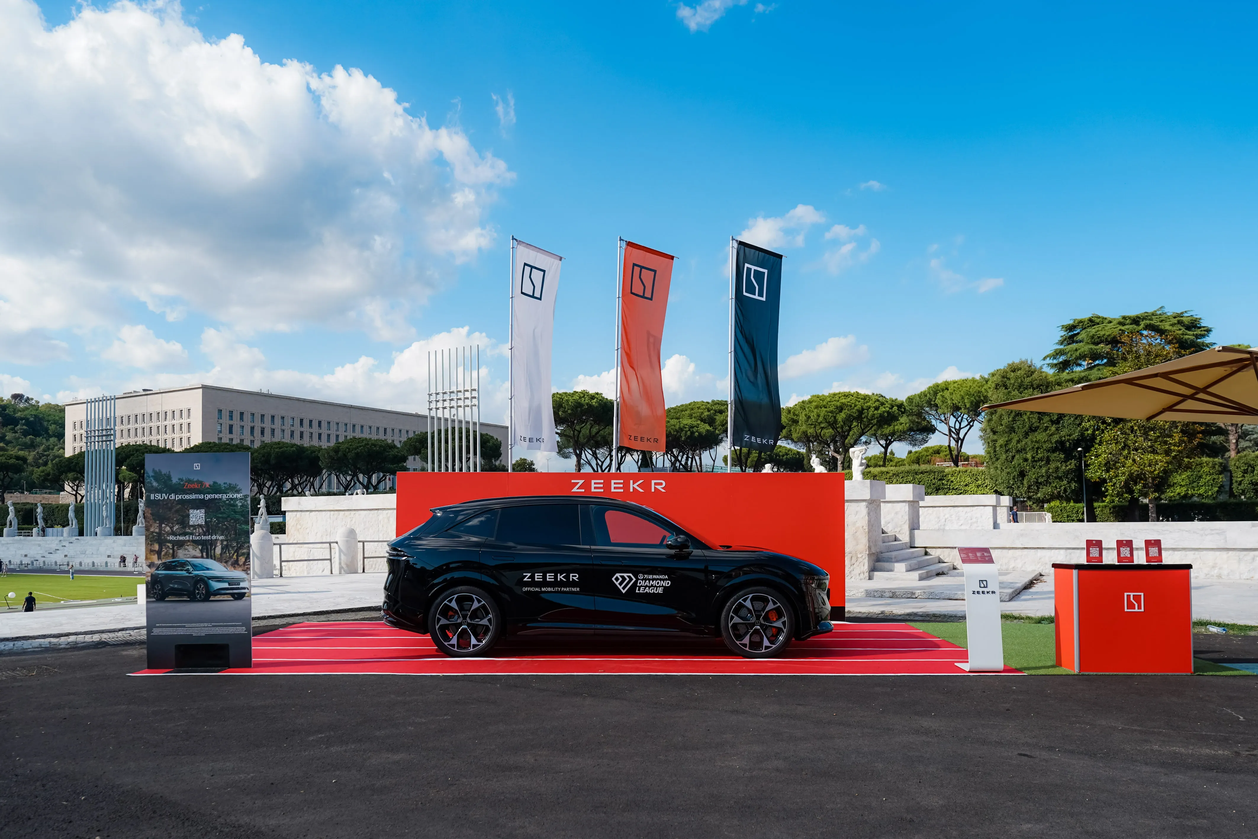 Zeekr – oficialus „Golden Gala Pietro Mennea 2026“ mobilumo partneris.